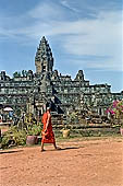 Bakong temple - the five tiered pyramid of the main temple.